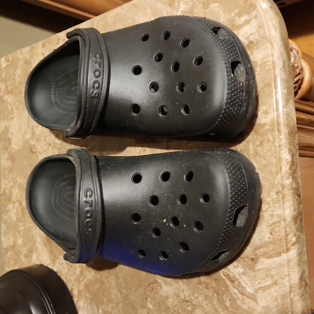 Crocs black sandals- Men